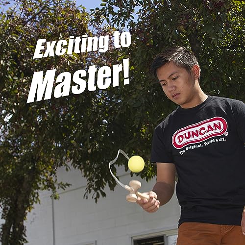 Duncan Toys Maple Drop Pro Kendama, Yellow